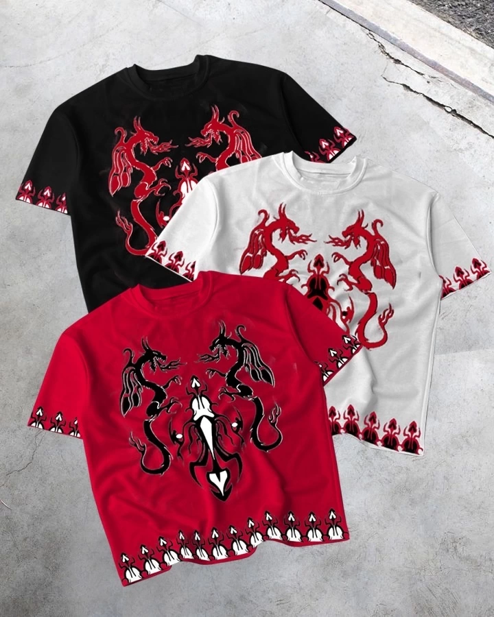 Dragon Unisex Oversize Tshirt