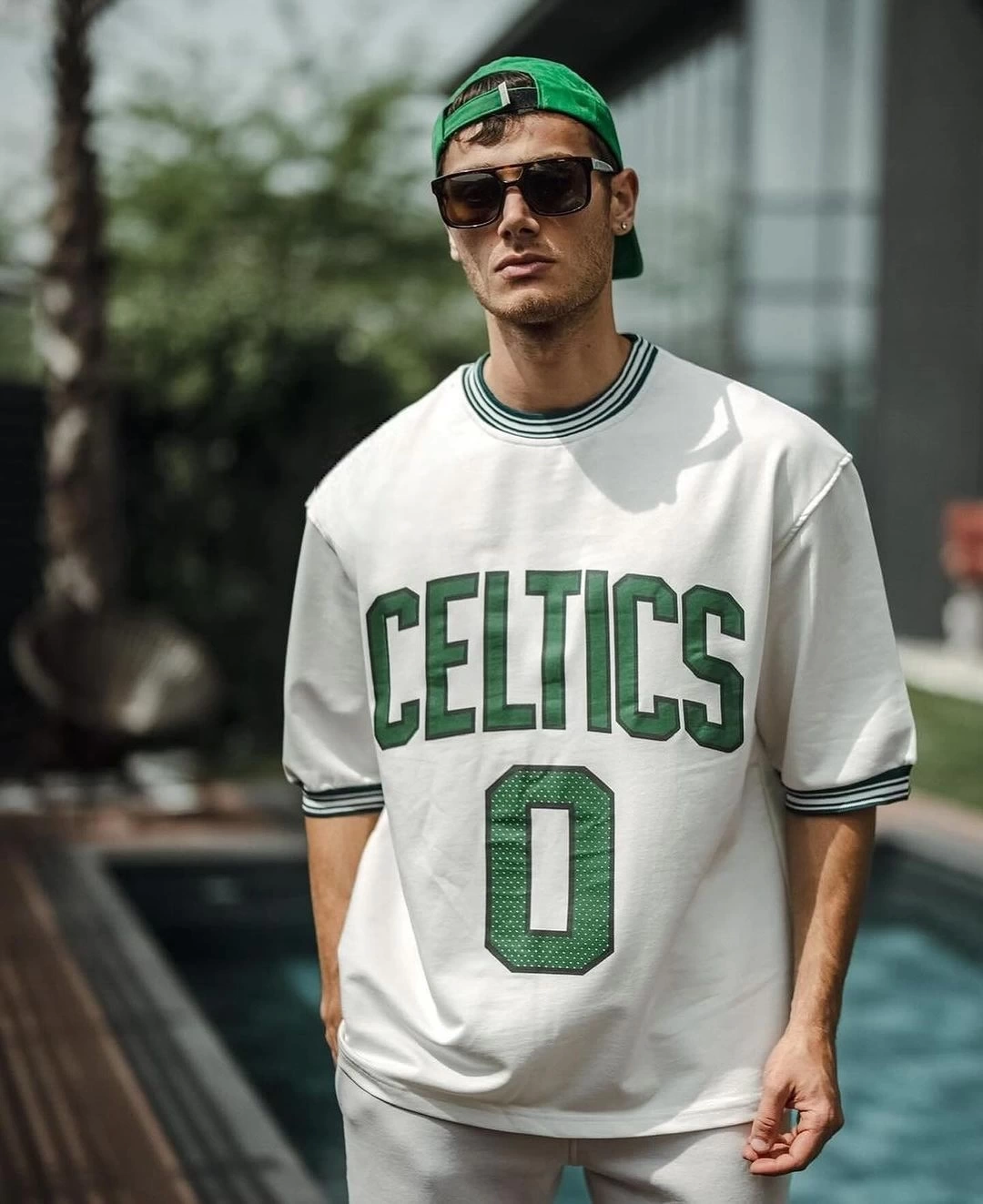 0 Celtics Unisex Oversize Tshirt