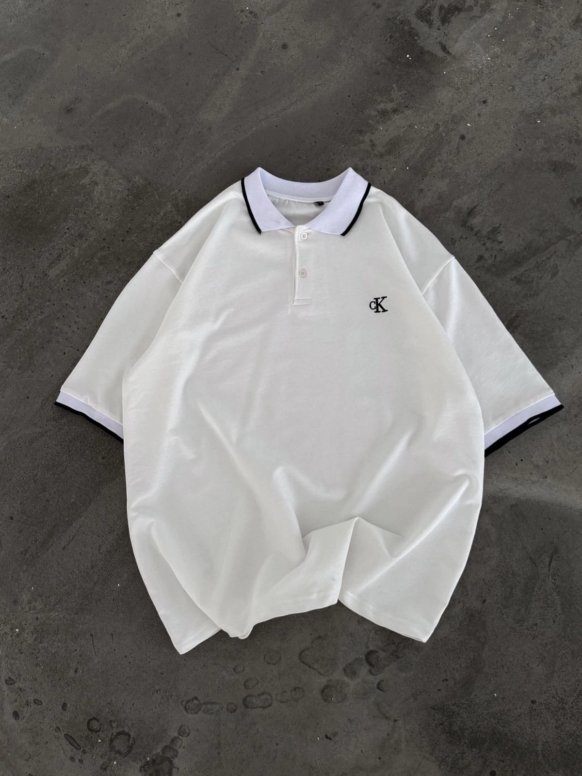 CK Polo Yaka Unisex Tshirt