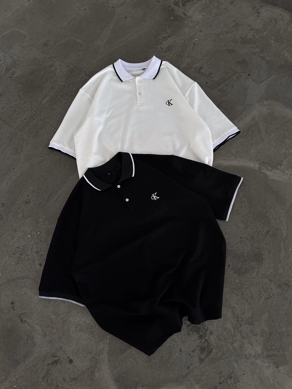 CK Polo Yaka Unisex Tshirt