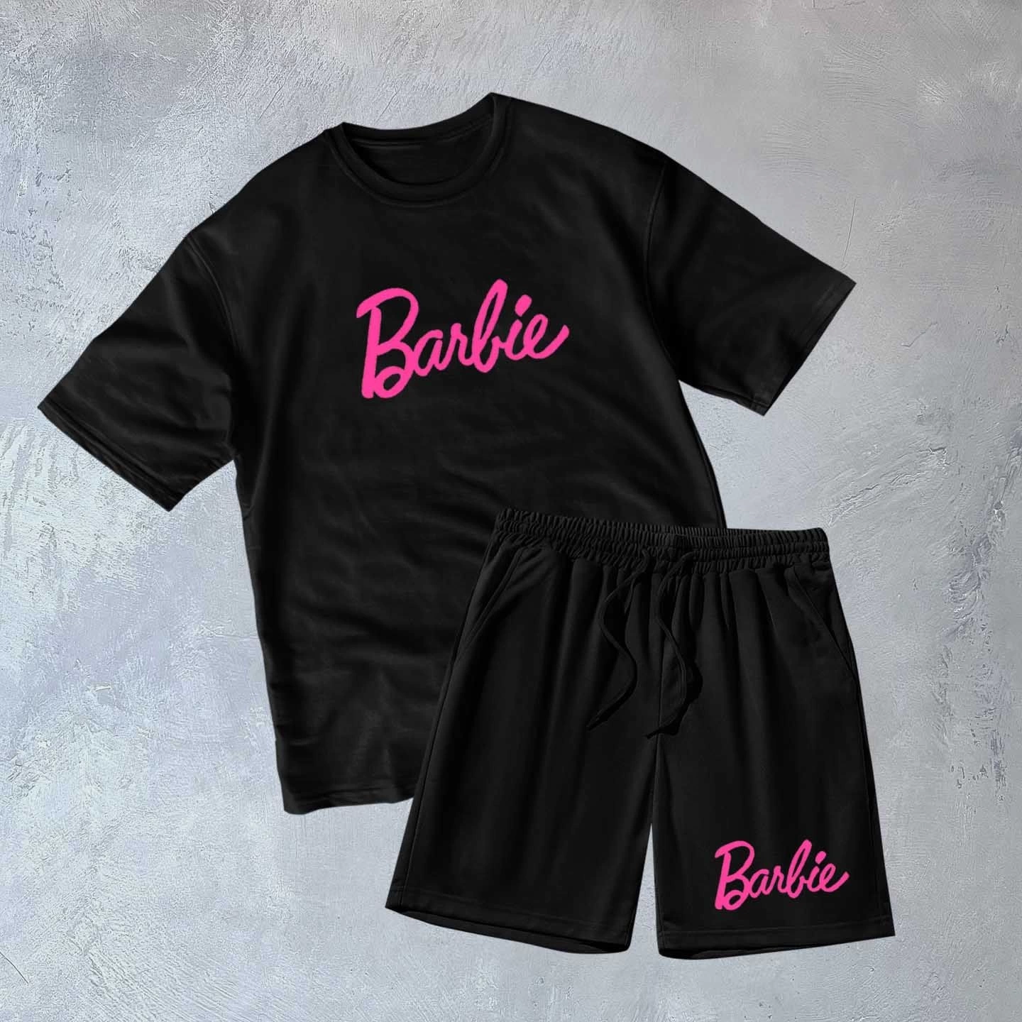 Barbie Unisex Şortlu Takım