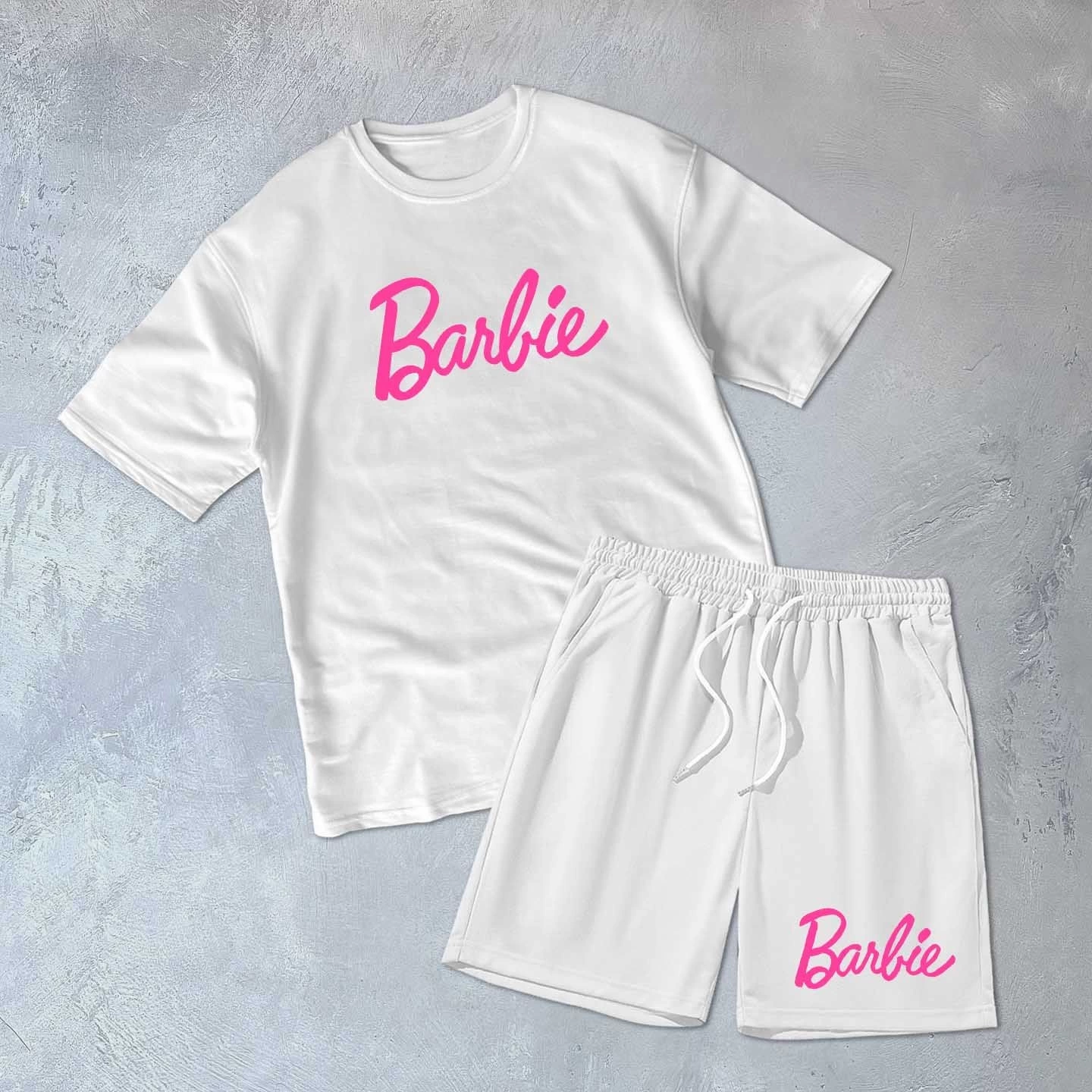 Barbie Unisex Şortlu Takım
