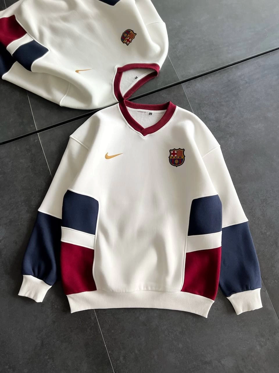 FCB Şardonlu Unisex Sweatshirt