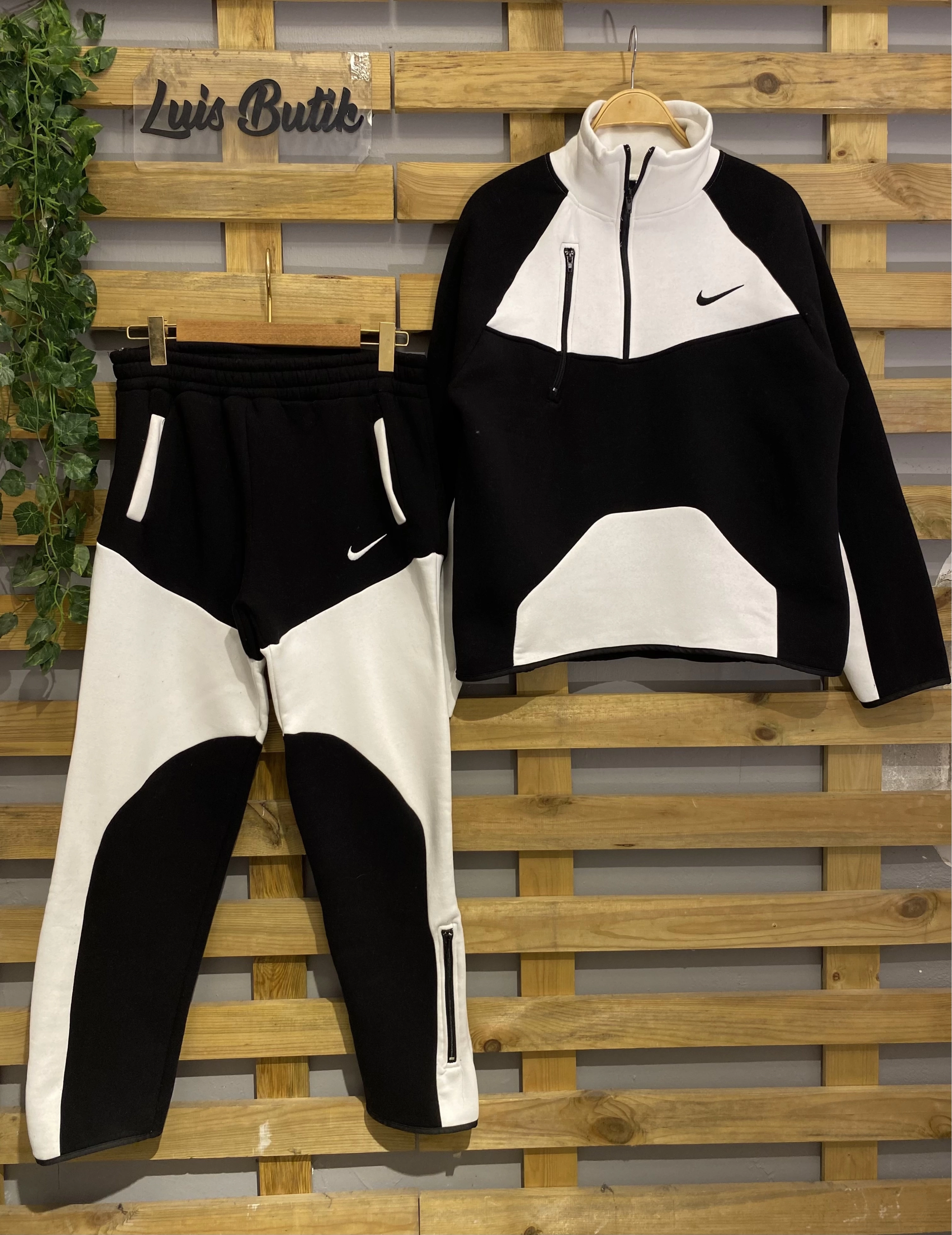 Fermuar Detay Unisex Eşofman Takımı