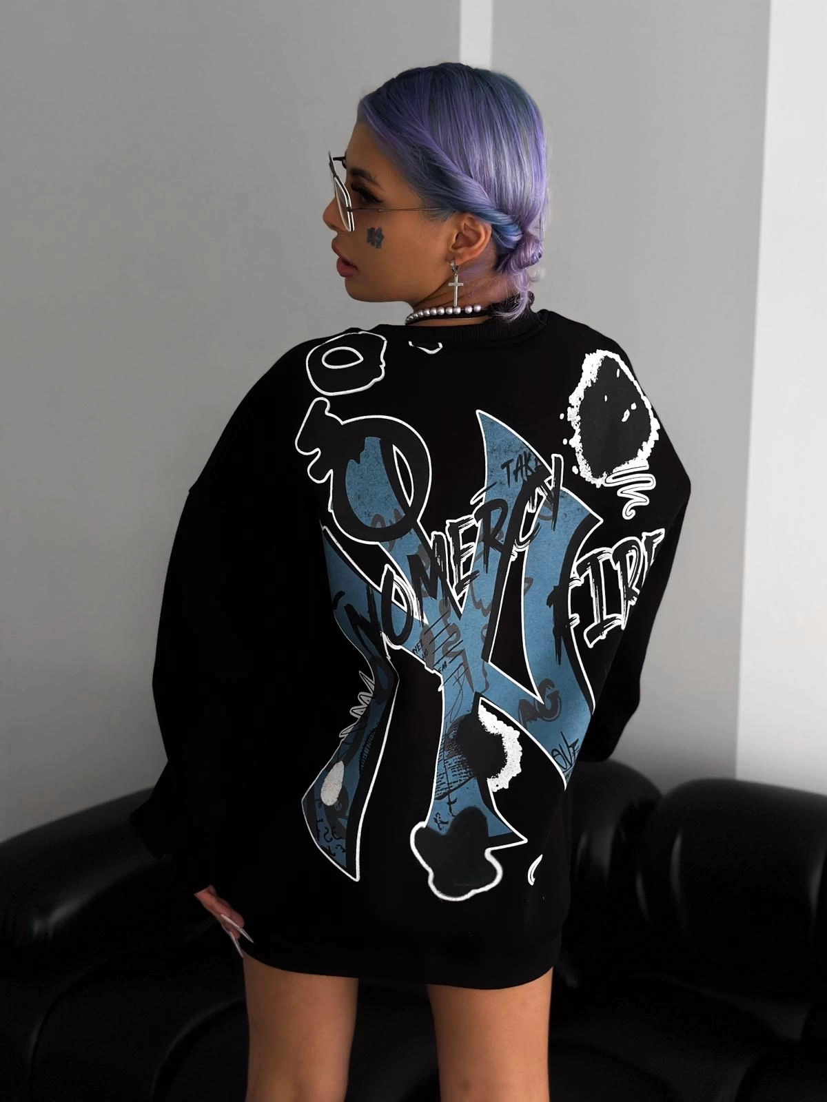GO Şardonlu Unisex Sweatshirt