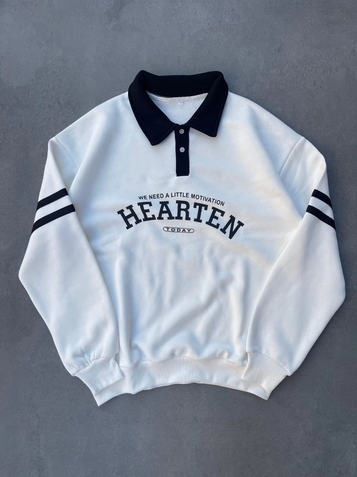 Hearten Şardonlu Unisex Sweatshirt