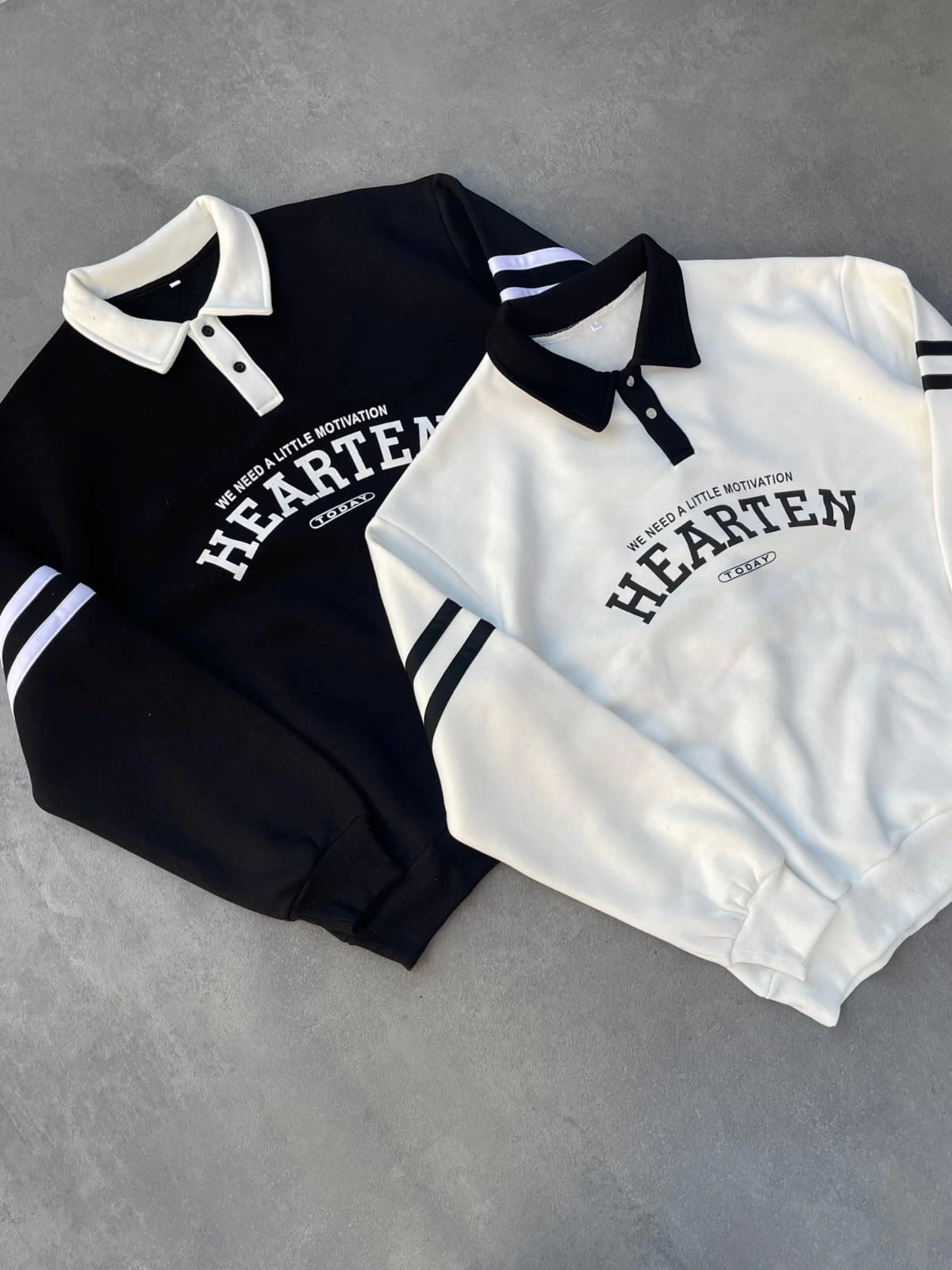 Hearten Şardonlu Unisex Sweatshirt