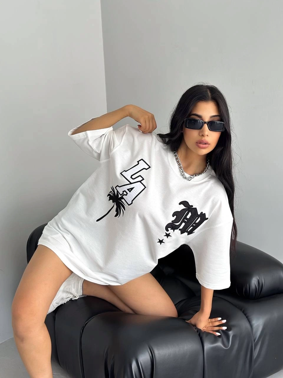 LA Unisex Oversize Tshirt