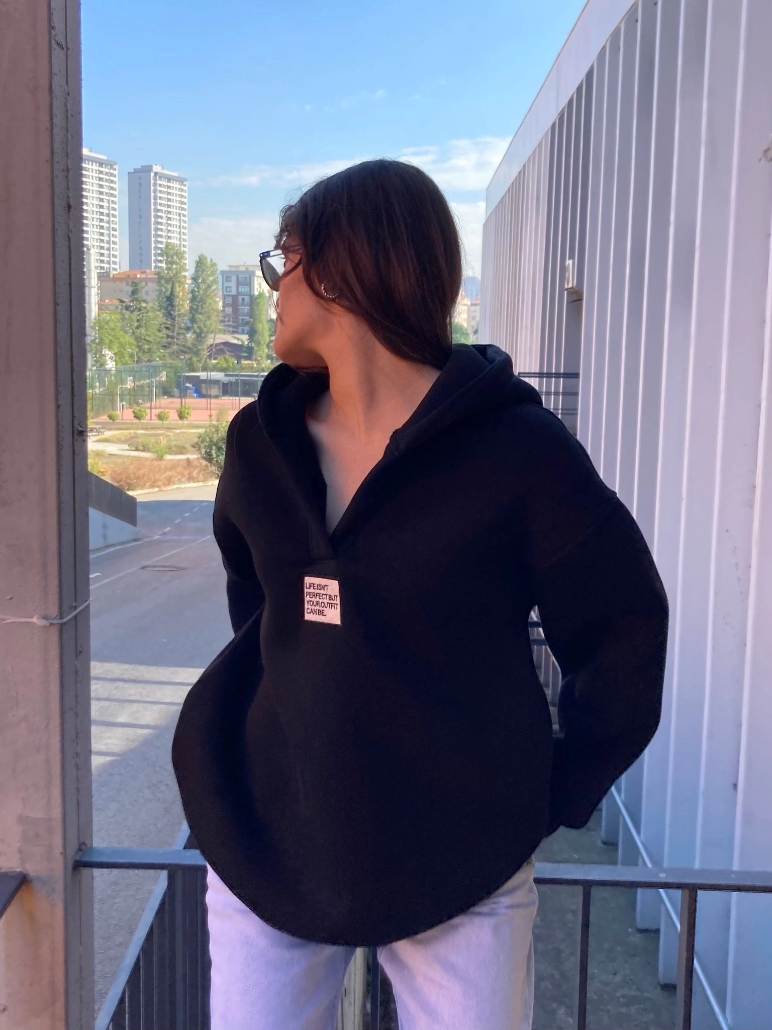 Life Unisex Şardonlu Sweatshırt