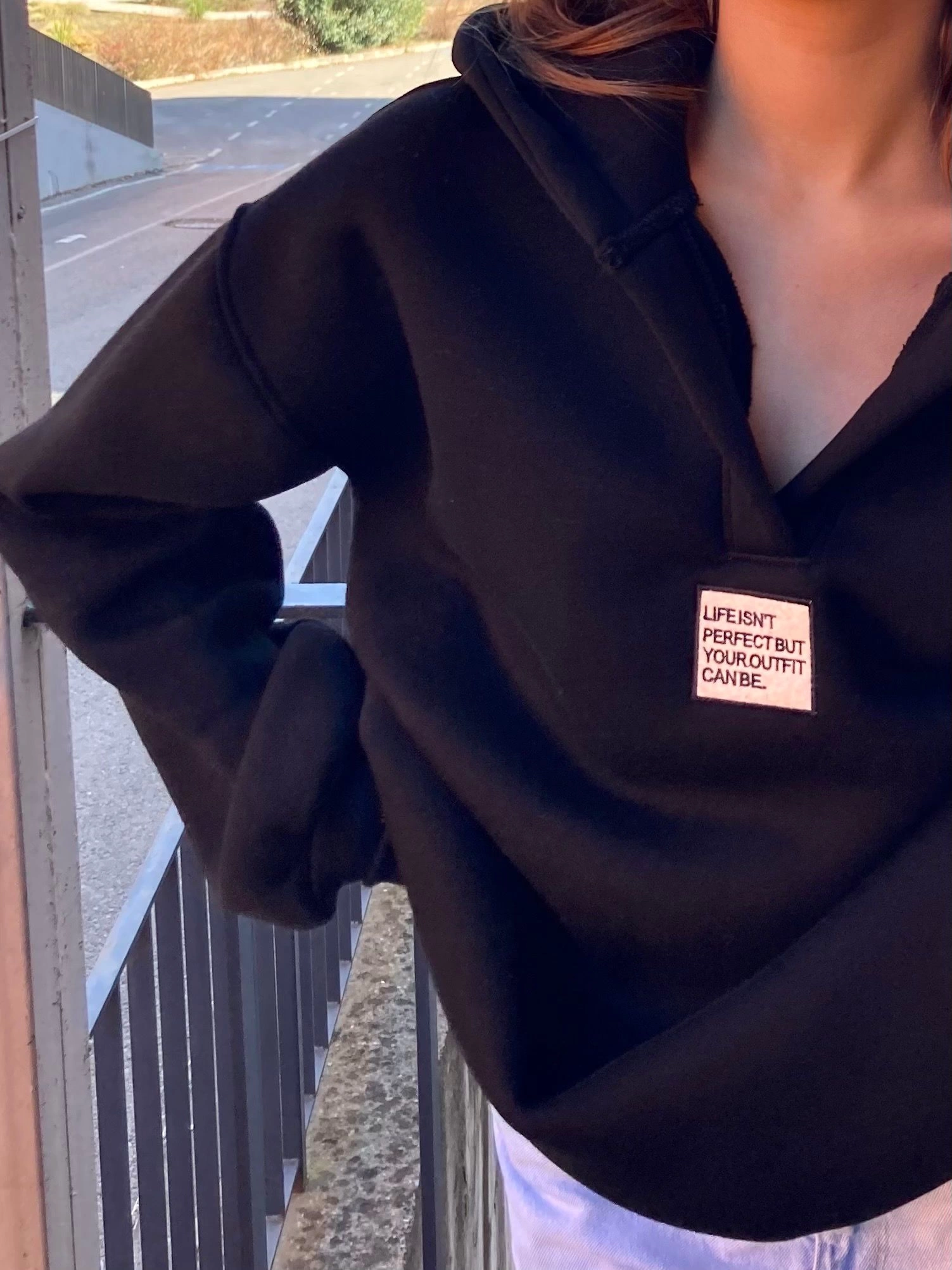 Life Unisex Şardonlu Sweatshırt