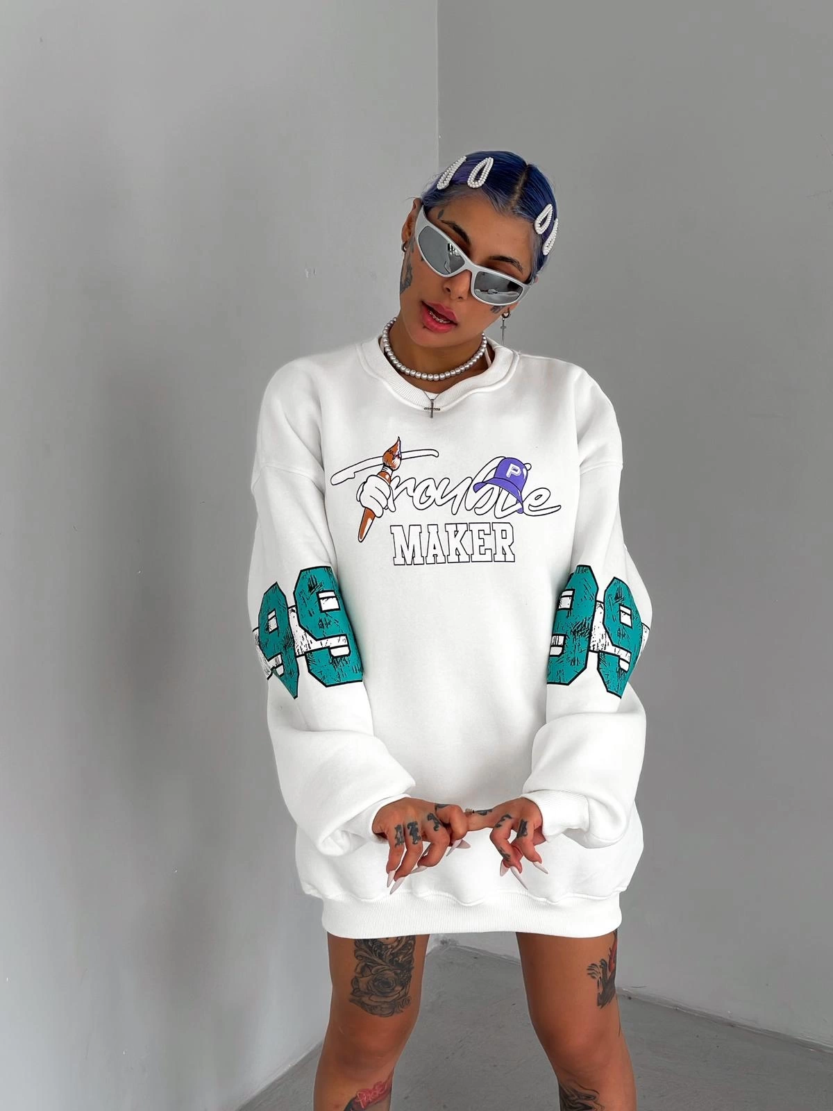 Maker Unisex Oversize Sweatshirt