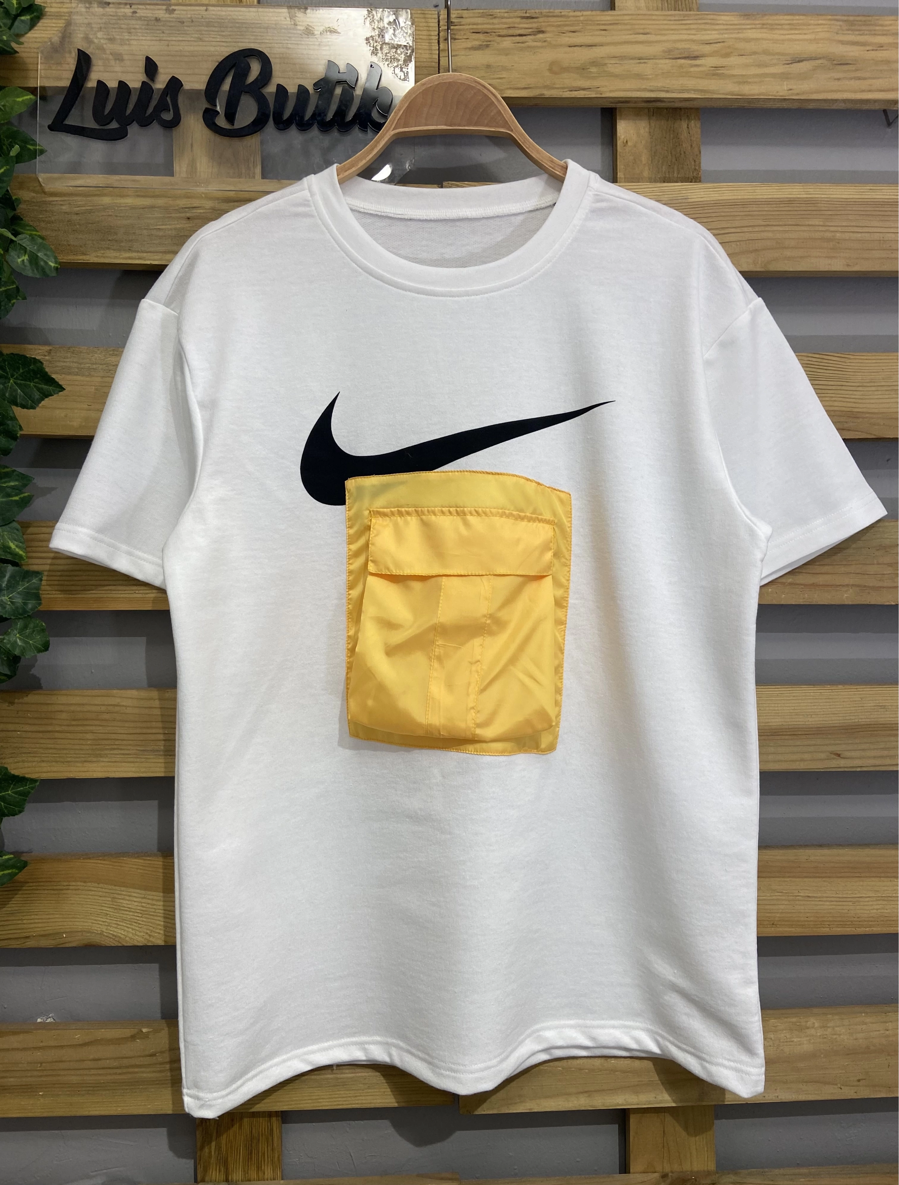 Ön Cep Detay Unisex oversize Tshirt