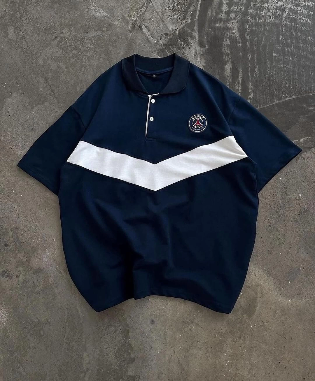 Polo Yaka PSG Unisex Tshirt