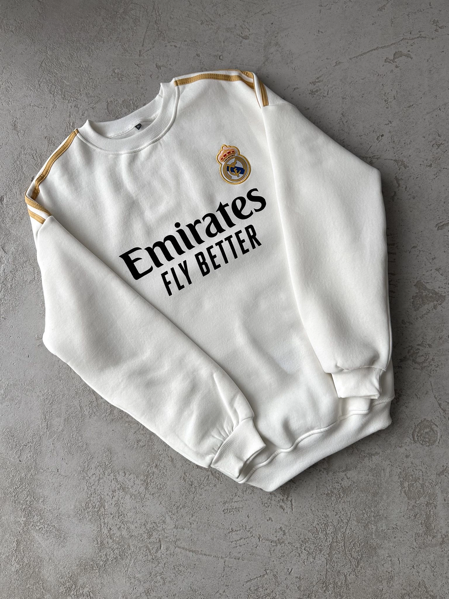 Real Unisex Şardonlu Sweatshirt