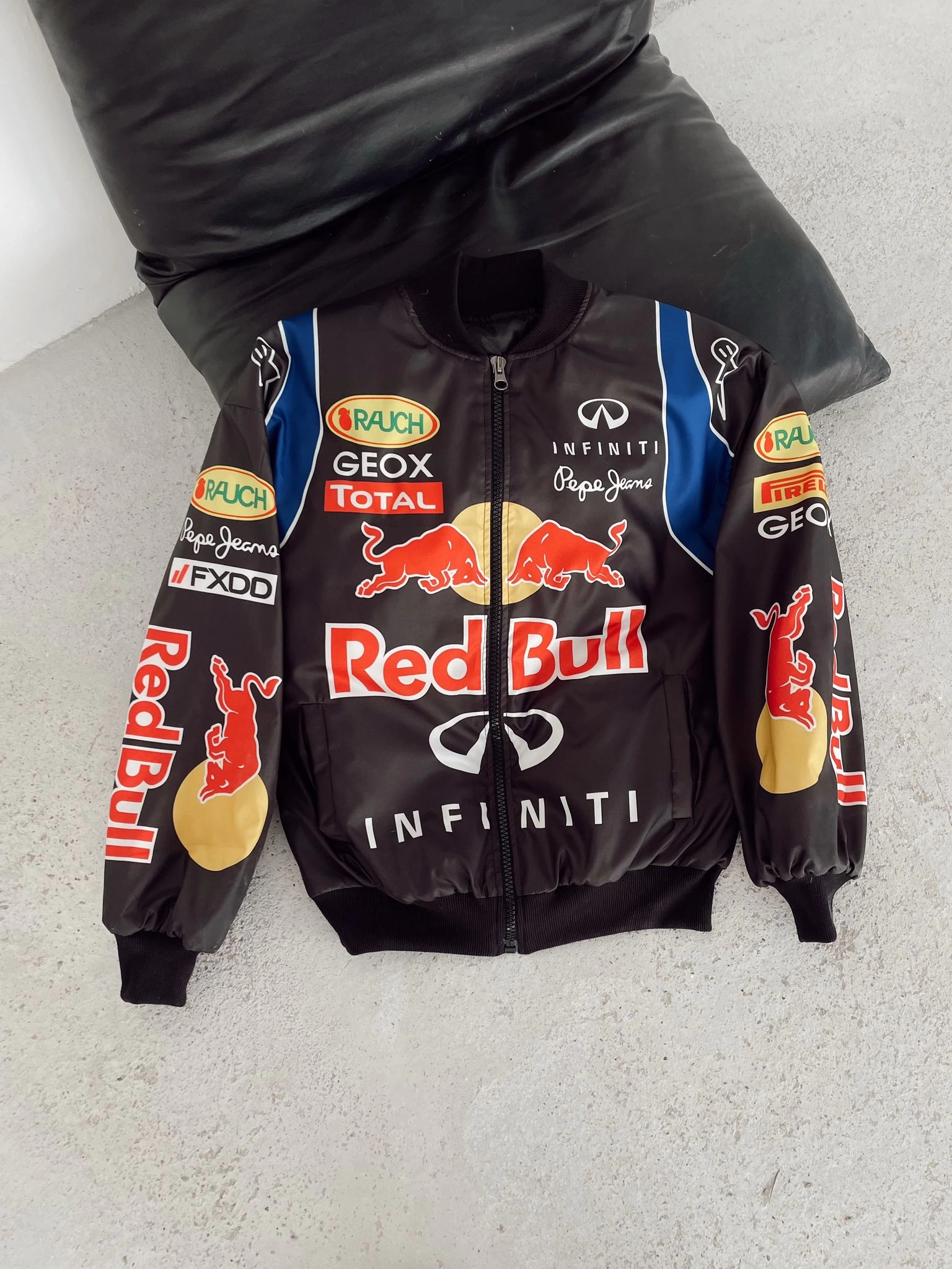Red Unisex Bomber Ceket