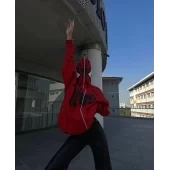 Spider Unisex Şardonlu Hırka