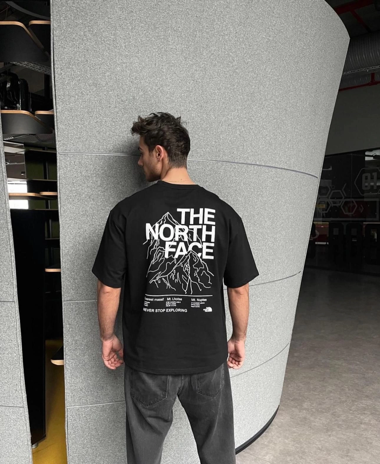 The Face Unisex Oversize Tshirt