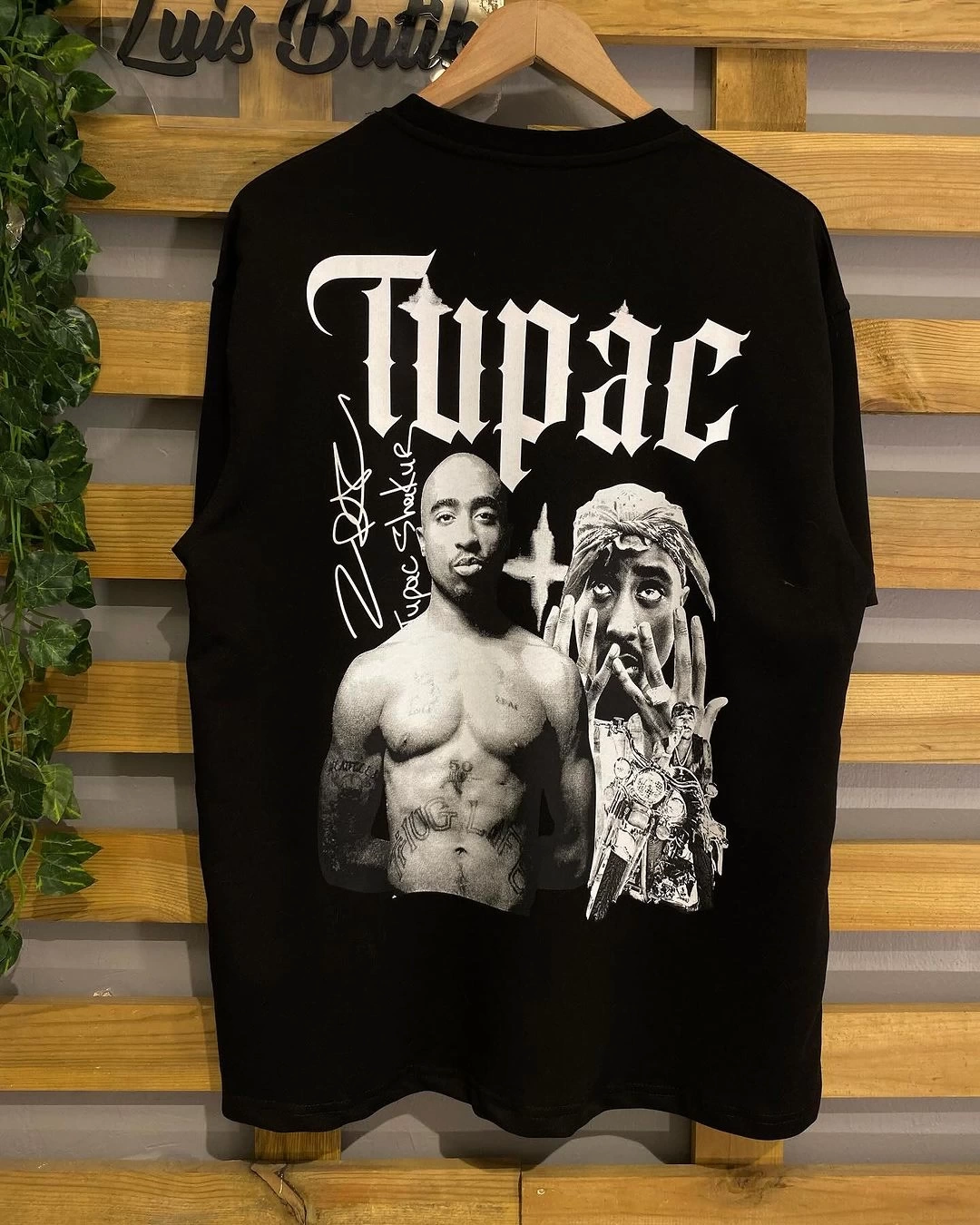 Tupac Unisex Oversize Tshirt