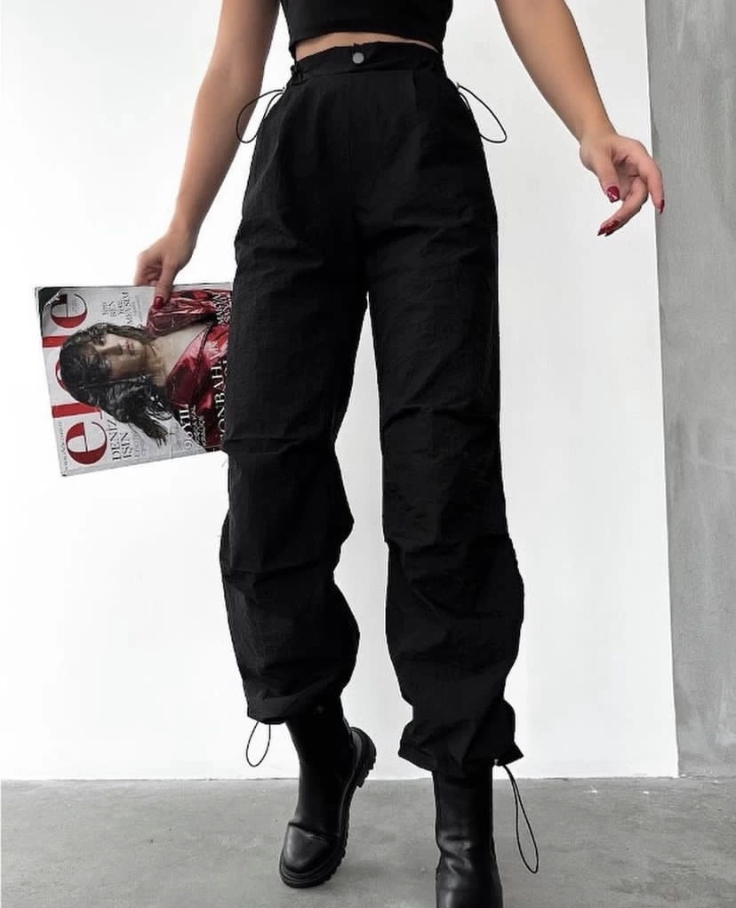 Unisex Paraşüt Kumaş Pantolon