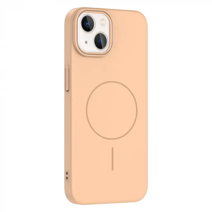 Apple iPhone 13 Kılıf M-safe Şarj Özellikli Zore Ruby Sert Kapak