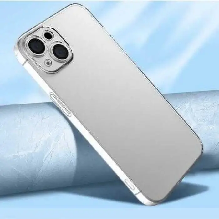 Apple iPhone 14 Plus Kılıf Şeffaf Sert PC Zore Vayt Kapak