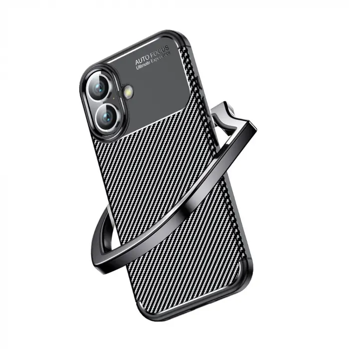 Apple iPhone 16 Kılıf Zore Negro Silikon Kapak