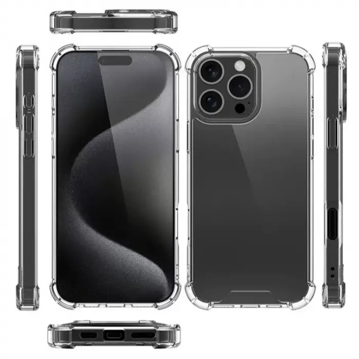 Apple iPhone 16 Pro Kılıf Zore Nitro Anti Shock Silikon