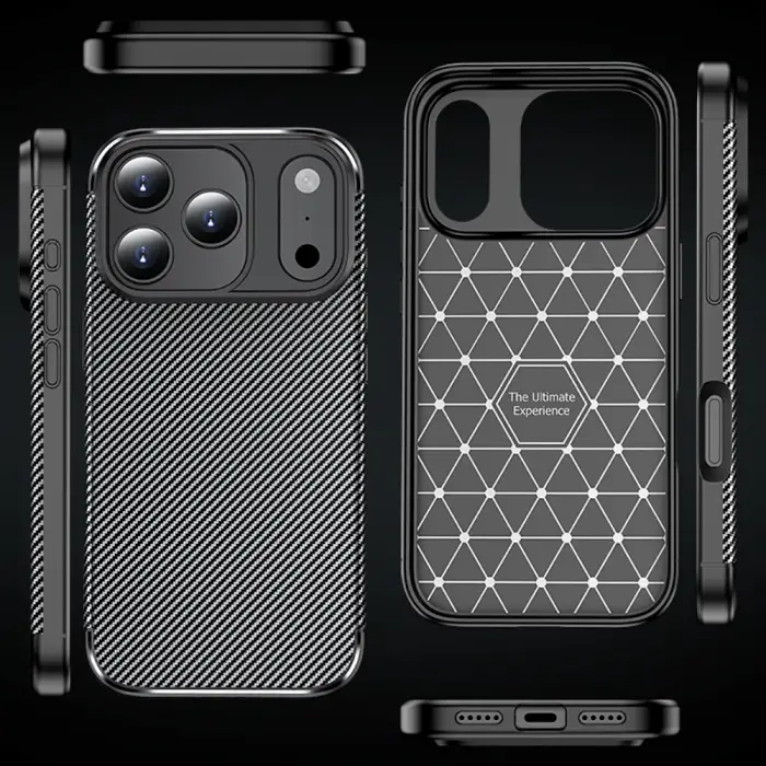 Apple iPhone 17 Pro Max Kılıf Zore Negro Silikon Kapak