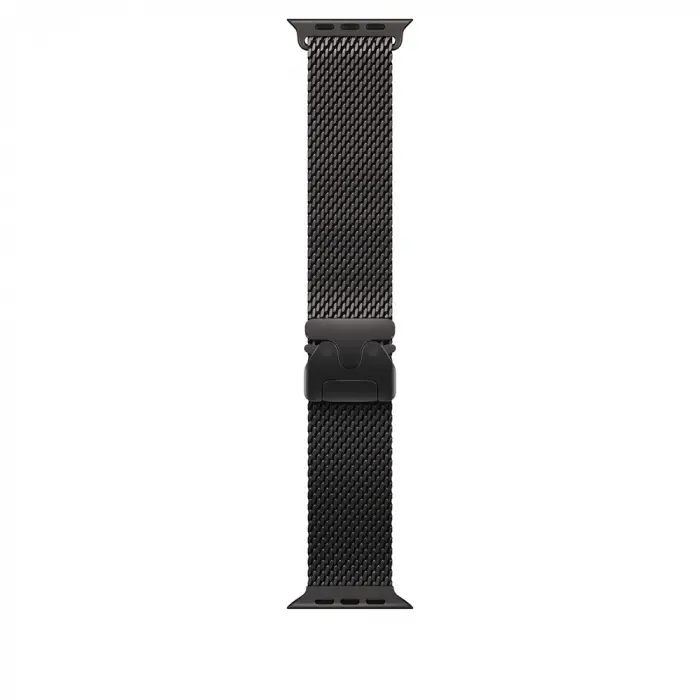 Apple Watch 44mm Zore KRD-100 Titanyum Hasır Kordon