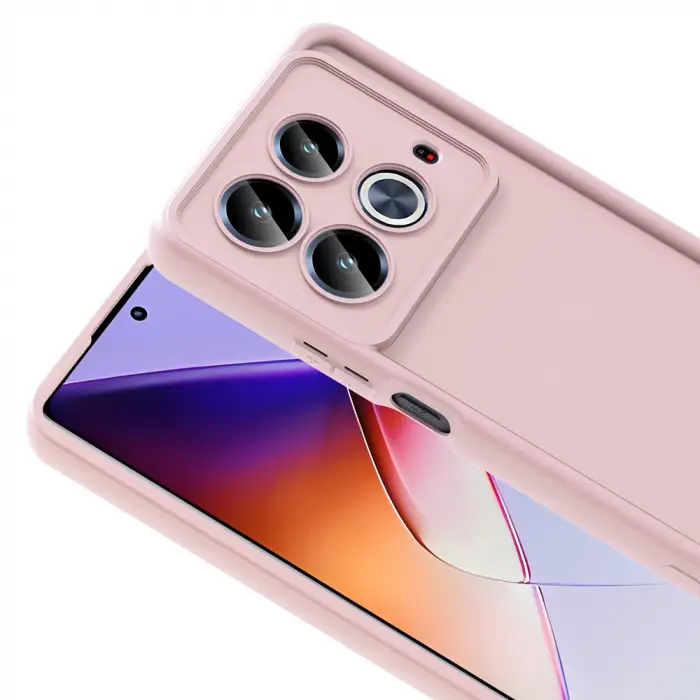 İnfinix Note 40 Pro Kılıf Kamera Korumalı Zore Ananas Kapak