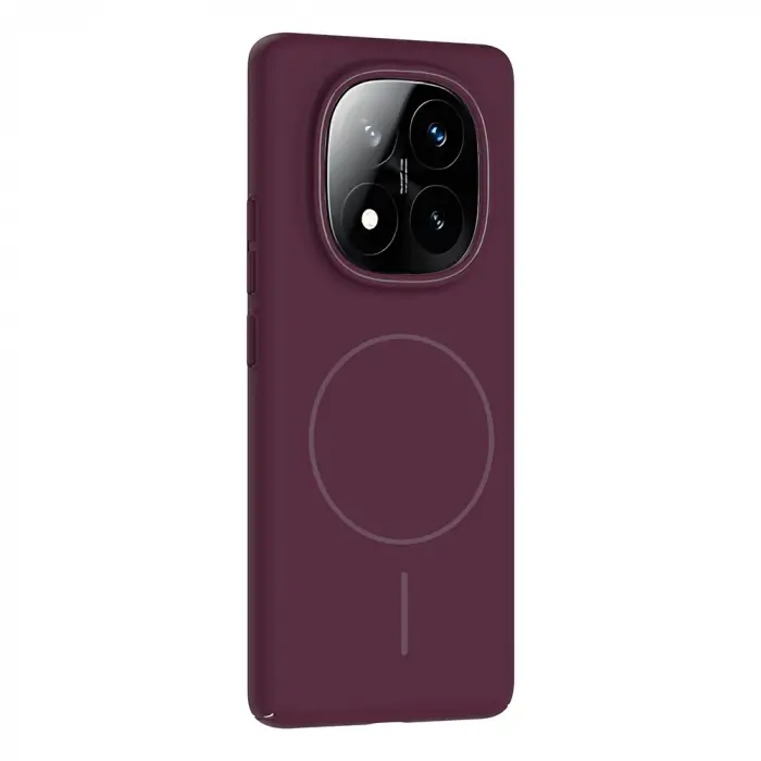 Xiaomi Redmi Note 14 Pro 4G Kılıf M-safe Şarj Özellikli Zore Ruby Sert Kapak