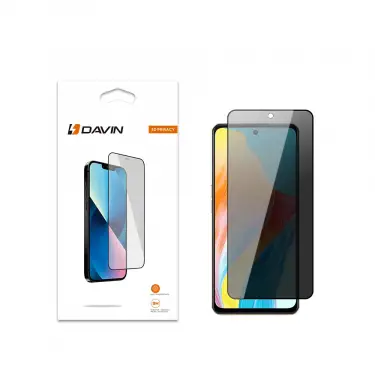 Oppo A38 Davin 5D Privacy Cam Ekran Koruyucu