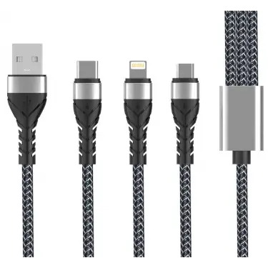 Zore Bax 3 in 1 Usb Kablo 1.2M
