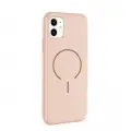Apple iPhone 11 Kılıf M-safe Şarj Özellikli Zore Meta Kapak
