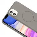 Apple iPhone 11 Kılıf M-safe Şarj Özellikli Zore Ruby Sert Kapak