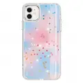 Apple iPhone 11 Kılıf Simli Desenli Parlak Zore Task Kapak