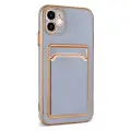 Apple iPhone 11 Kılıf Zore Bark Kartlıklı Kapak