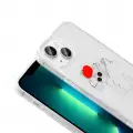 Apple iPhone 13 Kılıf Şeffaf Figürlü Zore Folk Sert Kapak