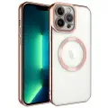 Apple iPhone 13 Pro Max Kılıf M-safe Wireless Şarj Özellikli Zore Setro Silikon