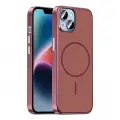 Apple iPhone 14 Kılıf M-Safe Şarj Özellikli Zore Lora PC Kapak