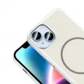 Apple iPhone 14 Kılıf M-Safe Şarj Özellikli Zore Lora PC Kapak
