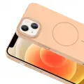 Apple iPhone 14 Kılıf M-safe Şarj Özellikli Zore Ruby Sert Kapak