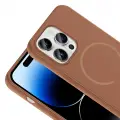 Apple iPhone 14 Pro Max Kılıf M-safe Şarj Özellikli Zore Meta Kapak