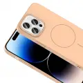 Apple iPhone 14 Pro Max Kılıf M-safe Şarj Özellikli Zore Ruby Sert Kapak