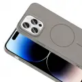 Apple iPhone 14 Pro Max Kılıf M-safe Şarj Özellikli Zore Ruby Sert Kapak