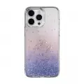Apple iPhone 14 Pro Max Kılıf Parlayan Simli Şeffaf Lisanslı Switcheasy Starfield Kapak