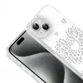 Apple iPhone 15 Kılıf Damla Taşlı Zore Rivas Sert PC Kapak