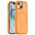 Apple iPhone 15 Kılıf M-Safe Şarj Özellikli Zore Lora PC Kapak
