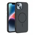 Apple iPhone 15 Kılıf M-safe Şarj Özellikli Zore Tea Kapak