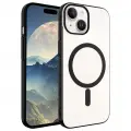 Apple iPhone 15 Kılıf Zore Wireless Şarj Özellikli Pixel M-safe Kapak